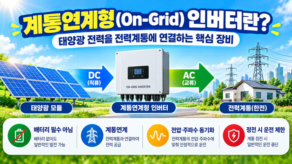 On-Grid 인버터