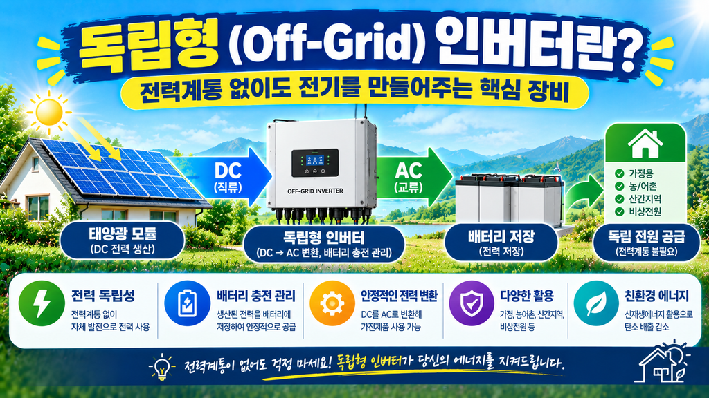 Off-Grid 인버터