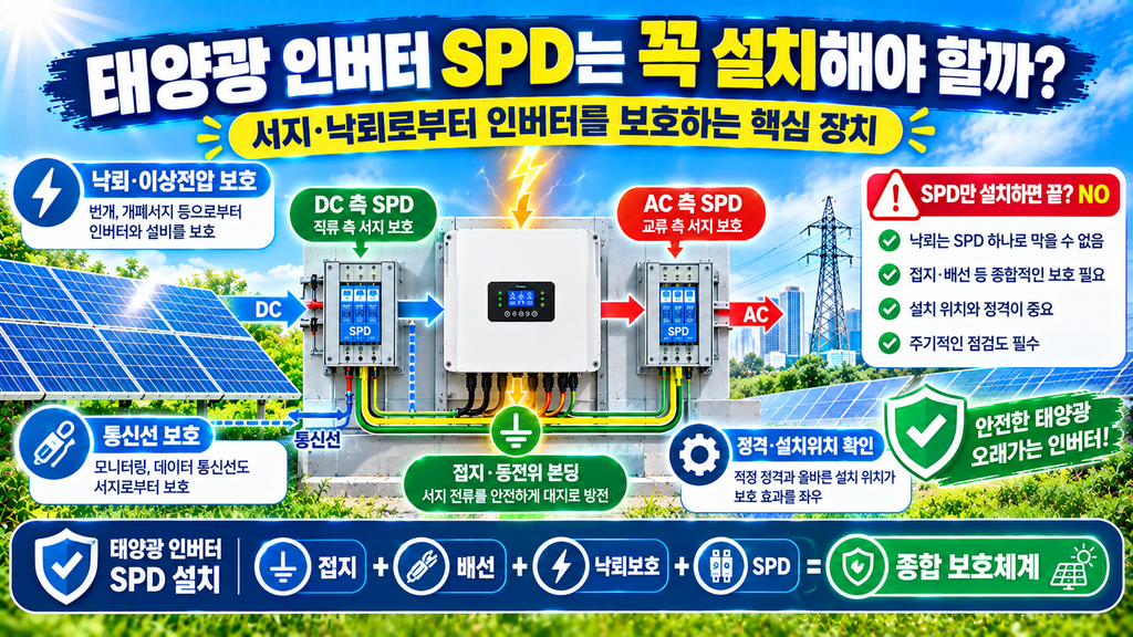 태양광인버터 Surge보호