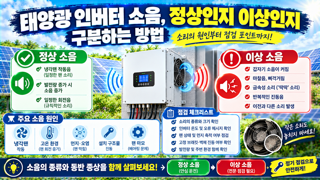 태양광인버터 소음