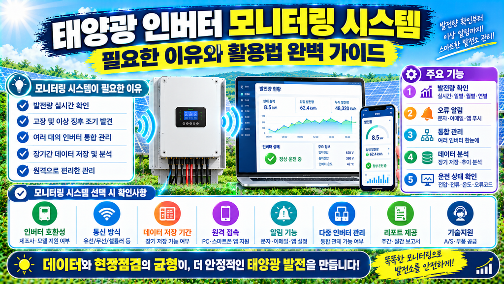 태양광인버터 모니터링 시스템
