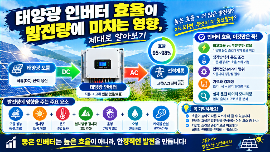 태양광인버터 효율
