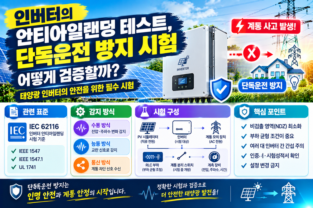 단독운전 방지시험